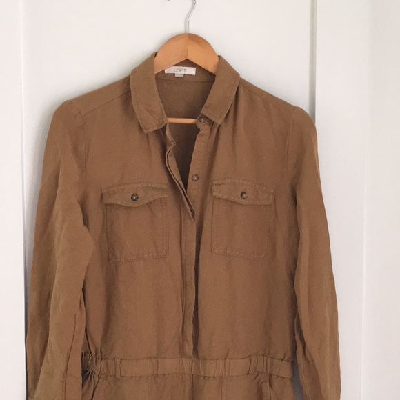 Loft Cargo Jumpsuit Size S - Picture 5 of 8